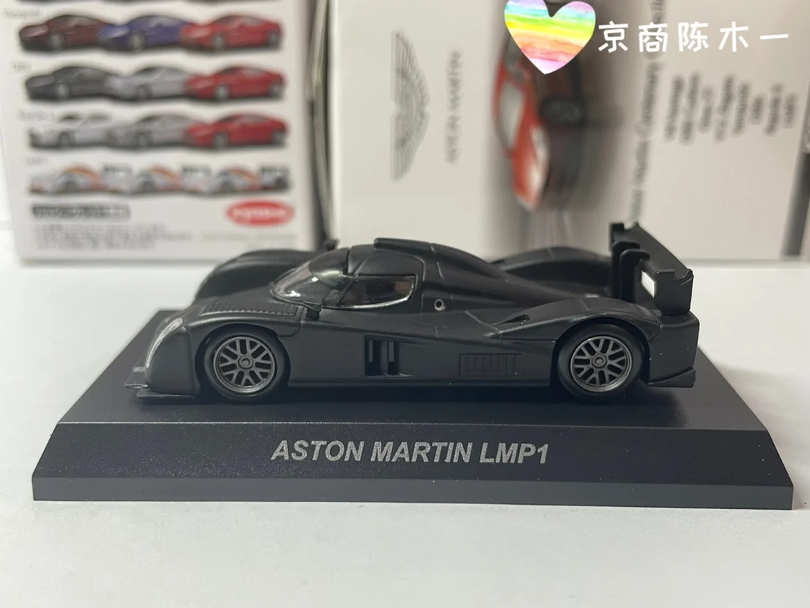1/64 KYOSHO אסטון מרטין LMP1 מט שחור מט מוגבל מכונית מוסתרים דגם של מכונית