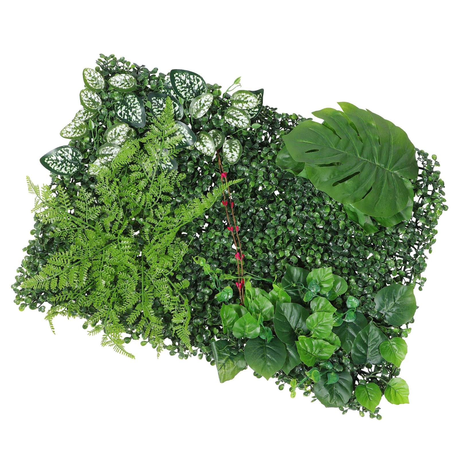 חיקוי צמחים חיצונית דשא סינטטי על קיר רקע פלסטיק ירוק מלאכותי לוח קישוטים